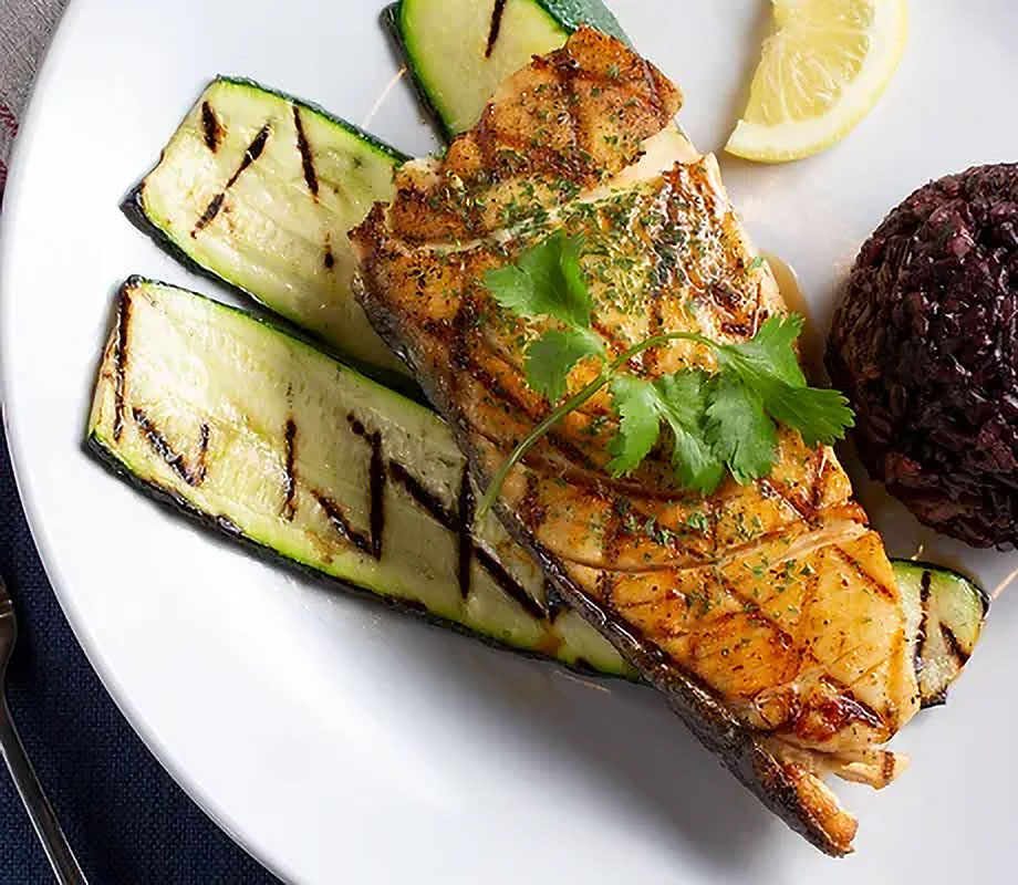 Chef's special Ocean House Halibut